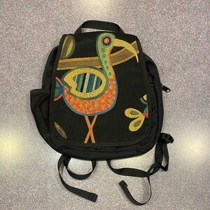 Colorful Bird Reign Vermont “Vagabond” Backpack NWOT